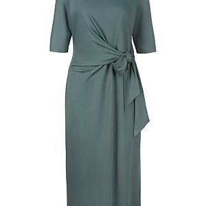 Uta Raasch jurk met korte mouwen groen