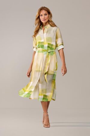 Mart visser Bowie Print Jurk Groen / Multi