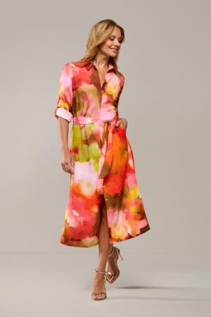 Mart visser Bowie Print Jurk Roze / Multi