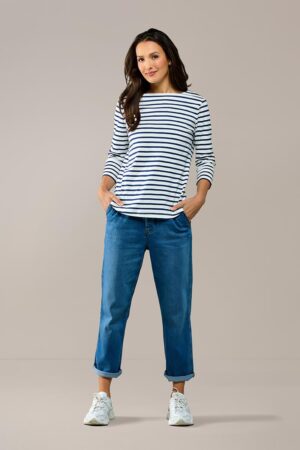 Mart Visser Caroline Tensen Oxford streep top wit / blauw