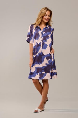 Mart Visser Joella Print Tuniek Blauw / Multi