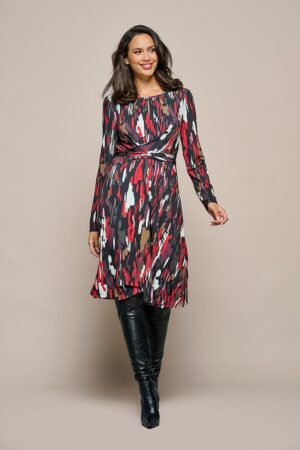 Mart Visser Maddie Print Jurk Taupe / Multi