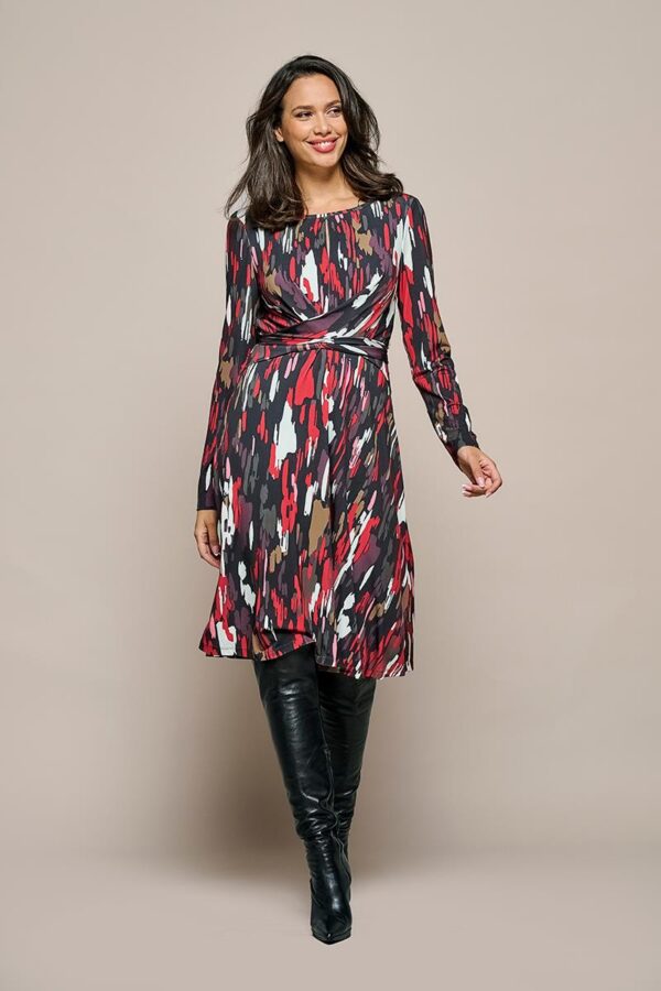 Mart Visser Maddie Print Jurk Taupe / Multi